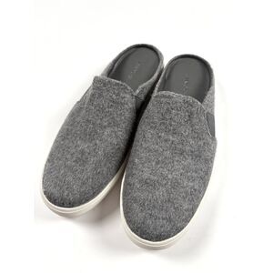 Vince Blair Mule Shoes Women’s Size 7.5 | Gray Wool Slip-On Sneakers